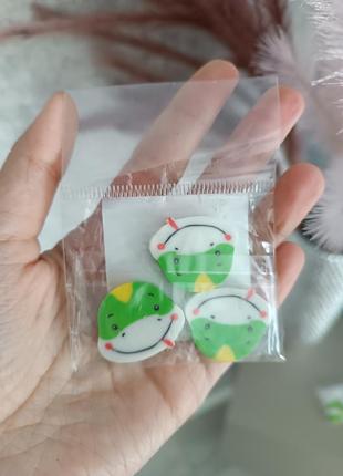 Набір гумок канцелярських 3 шт