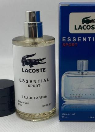 Чоловічі мініпарфуми з феромонами lacoste essential sport (лакост ессеншіал спорт) 55 ml