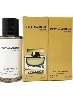 Парфюмированная вода женская dolce & gabbana the one 55 мл