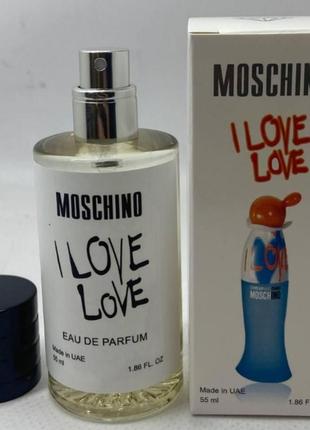 Жіночий moschino i love love 55 ml