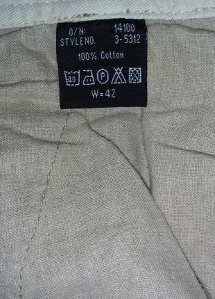 Классные шорты бренда jak's (casual wear) нижняя w 42, 56-58 размер6 фото