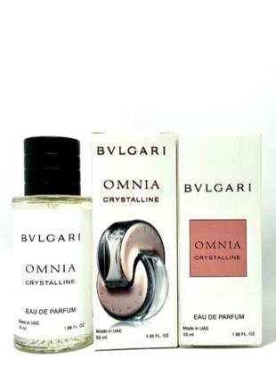 Парфюмированная вода женская bvlgari оmnia crystalline (булгари омния кристаллин) 55 мл1 фото