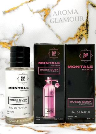 Парфюмированная вода женская montale roses musk (монталь роуз муска) 55 мл