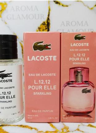 Жіноча парфумована вода eau de lacoste lacoste pour elle sparkling ( лакост пур ель спарклинг) 55 мл