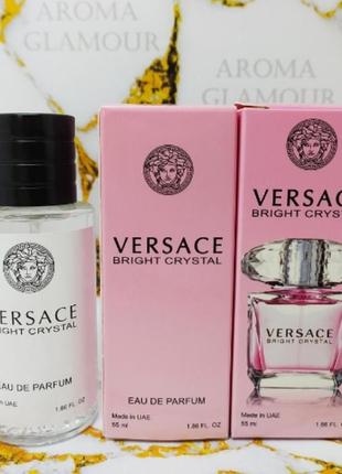 Женская парфюмированная вода versace bright crystal (версачий брайт кристал) 55 мл