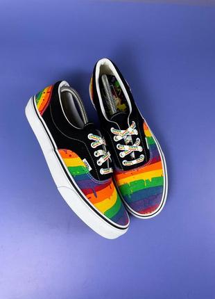 Кеди vans era rainbow