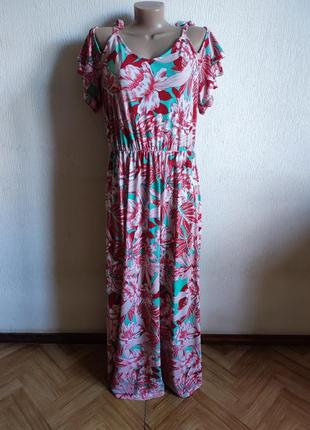Трикотажное платье сарафан1 фото