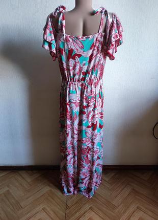 Трикотажное платье сарафан3 фото