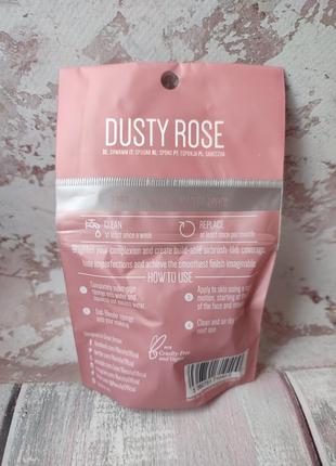 Спонж для нанесения макияжа dusty rose2 фото
