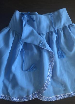 Шикарная юбка вышиванка, украинская юбка2 фото