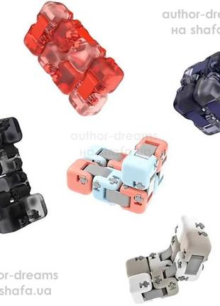 Іграшка куб конструктор антистрес xiaomi antistress fidget colorful fingertips blocks cube zjmh02iqi