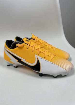 Бутси nike mercurial vapor 13 yellow
