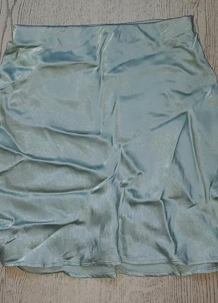 Нежная сатиновая юбка, 100% вискоза2 фото