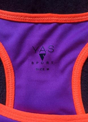 Спортивный топ "y.a.s" sport size m 200грн5 фото