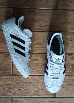 Кросівки adidas gazelle low leather trainers cg3645