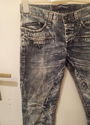 Мужские джинсы cipo & baxx, (оригинал 100%). размер (w29_l32).6 фото