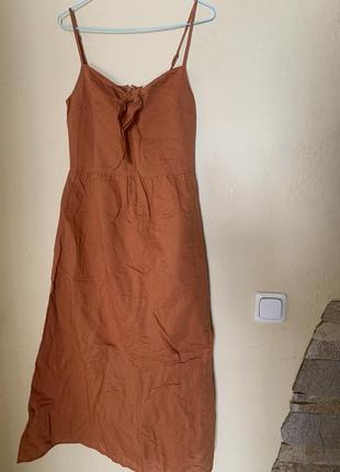 Льняное платье от warehouse1 фото