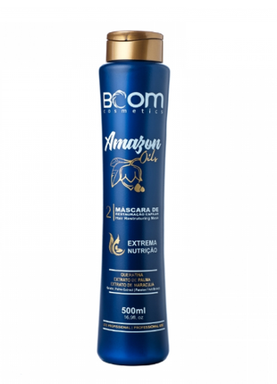 Кератин для випрямлення волосся boom cosmetics amazon oil