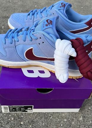 Оригінал кросівки nike sb dunk low philadelphia phillies найк данки філадельфія dq4040-4002 фото