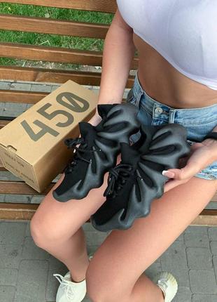 Жіночі кросівки adidas yeezy 450 black 37-39-40-41