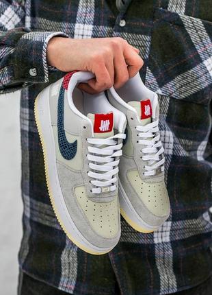 Мужские кроссовки nike air force 1 x undefended 40-41-42-43-44-45