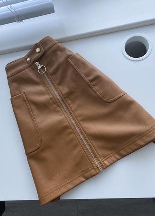 Кожаная юбка 2