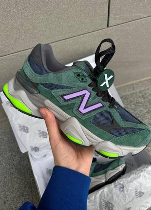 Жіночі кросівки new balance 9060 nightwatch green1 фото