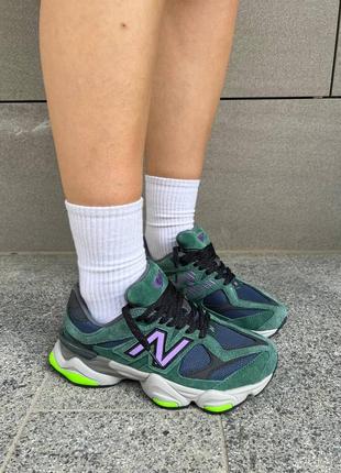 Жіночі кросівки new balance 9060 nightwatch green9 фото