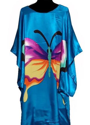 Шелковое кимоно бабочка