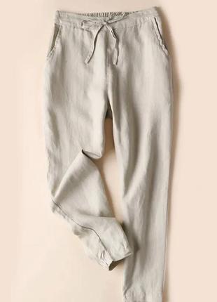 Женские брюки из жатки 🥰4 фото