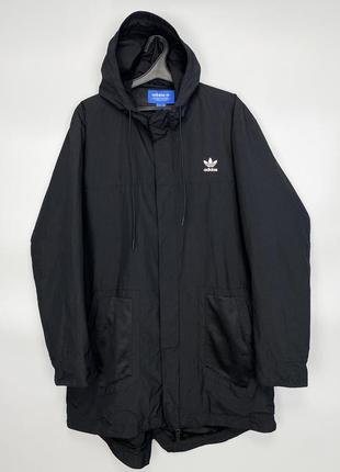 Adidas fishtail parka мужская парка3 фото