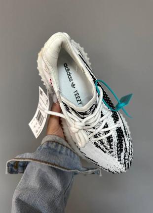 Кросівки adidas yeezy boost 350 v2 « zebra » premium2 фото