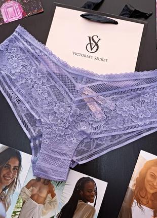 Акція від 3х шт мережеві трусики чикстери м оригінал victoria's secret виктория сикрет вікторія сікрет3 фото