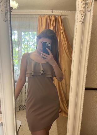 Літній сарафан мокко