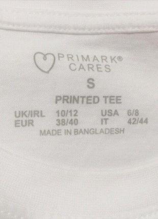 Гарна футболка primark, 100% бавовна, розмір 10/12 або s/m3 фото