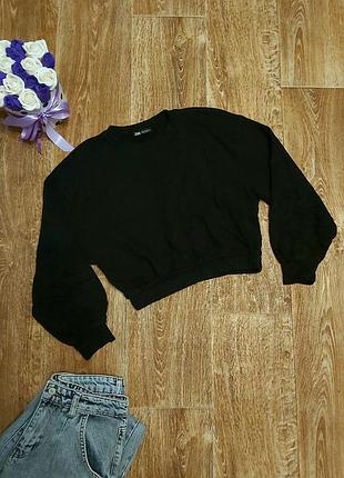 Свитшот укороченный zara