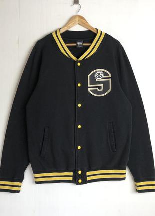 Stussy bomber jacket чоловічий коттоновий бомбер