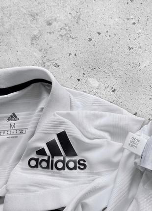 Adidas men’s white matchcode short sleeve polo shirt поло8 фото
