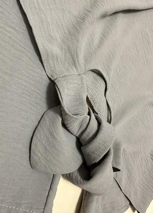 Серый костюм летний , палаццо брюки2 фото