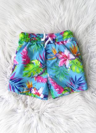 Гавайские шорты для плавания плавки matalan