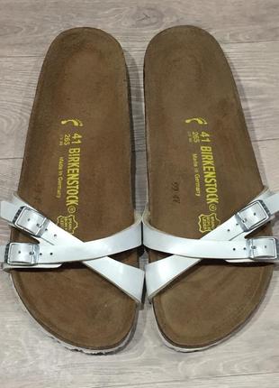 Босоножки, сандалии, шлепанцы, вьетнамки, шлепанцы birkenstock р. 416 фото