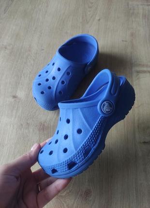 Дитячі сабо crocs, оригінал, р.8-9 (25-26).