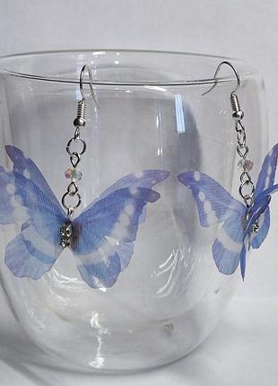 Серьги с бабочками🦋ручная работа