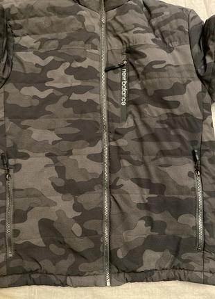 New balance куртка хакі утепленна