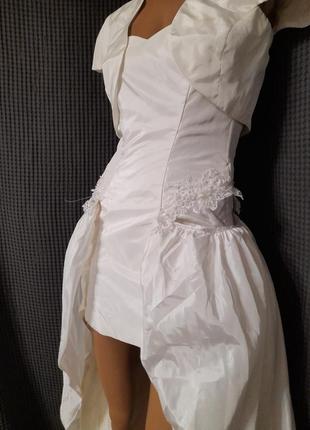 Винтажное свадебное платье8 фото
