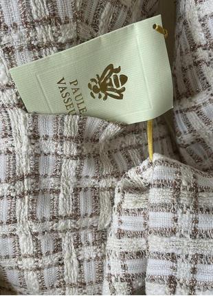 Шикарный винтажный жакет paule vasseur vintage. новый .4 фото