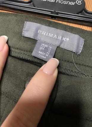 Замшевая юбка primark