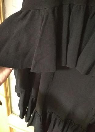 Шикарная плотная юбка с воланами от zara, p. m7 фото
