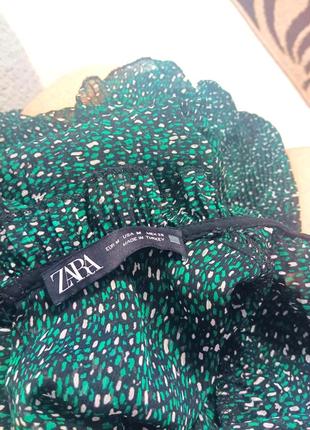 Блуза шифонова zara