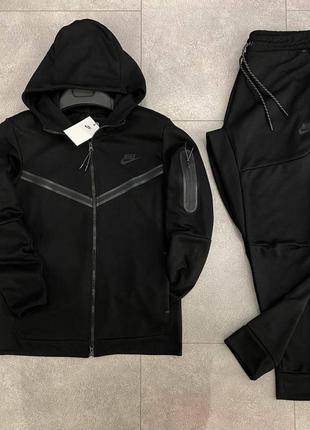 Спортивный костюм nike tech fleece черный/белый/серый и другие s, m, l, xl, xxl3 фото